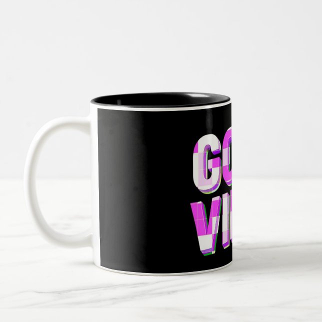 Good Vibes Coffee Mug (Left)
