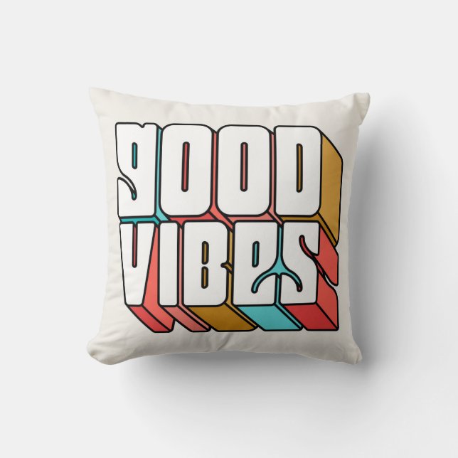 Good Vibes Cushion (Front)