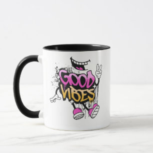 Good Vibes Graffiti Mug