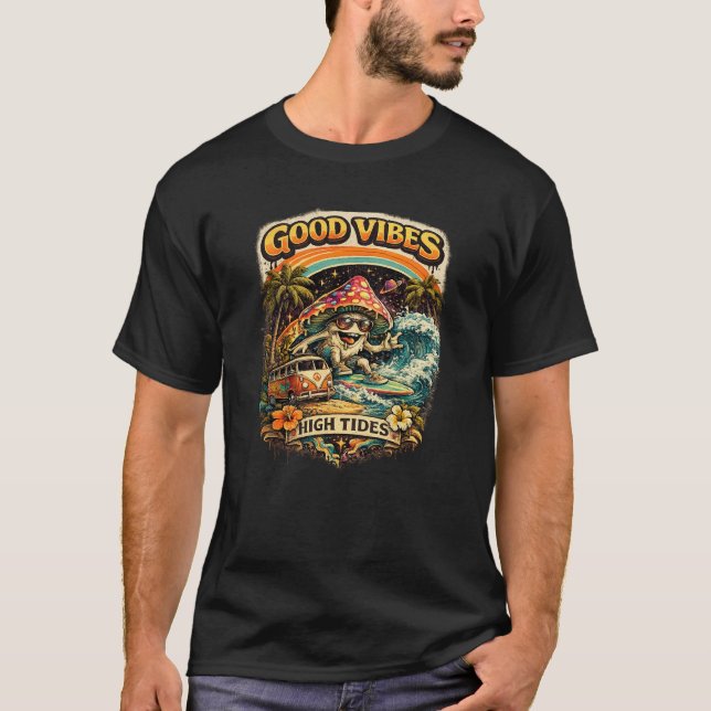 Good Vibes High Tides T-Shirt (Front)
