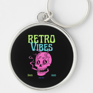 Good vibes key ring