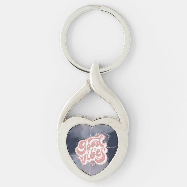 Good Vibes Key Ring (Front)