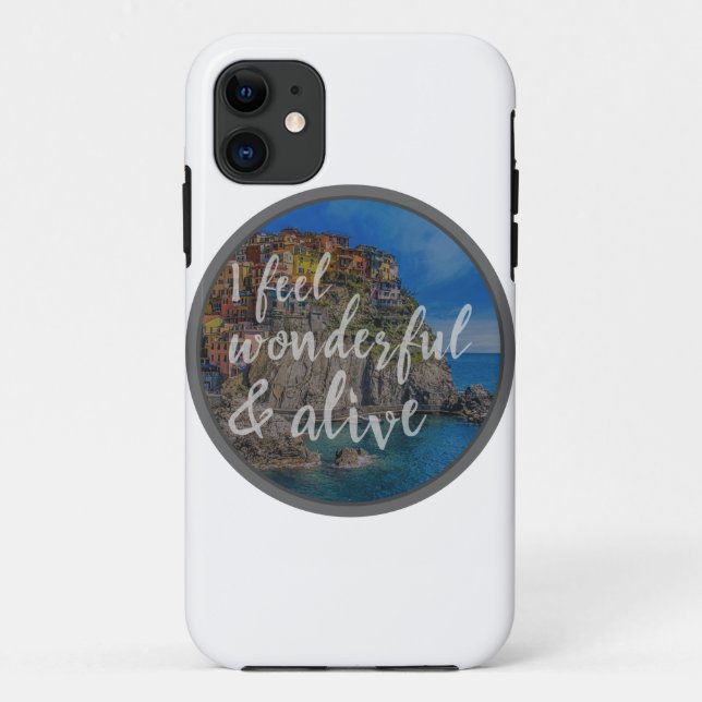 good vibes motivational quotes for success Case-Mate iPhone case (Back)