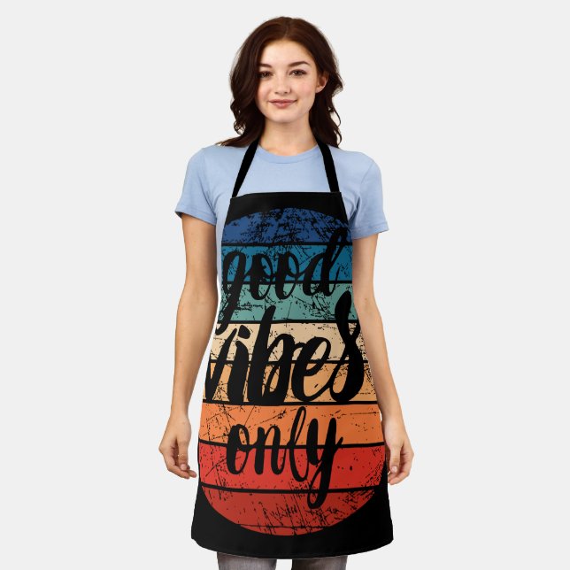 Good Vibes Only Apron (Worn)