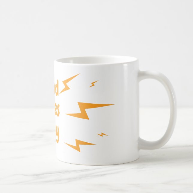 good vibes only coffee mug (Right)