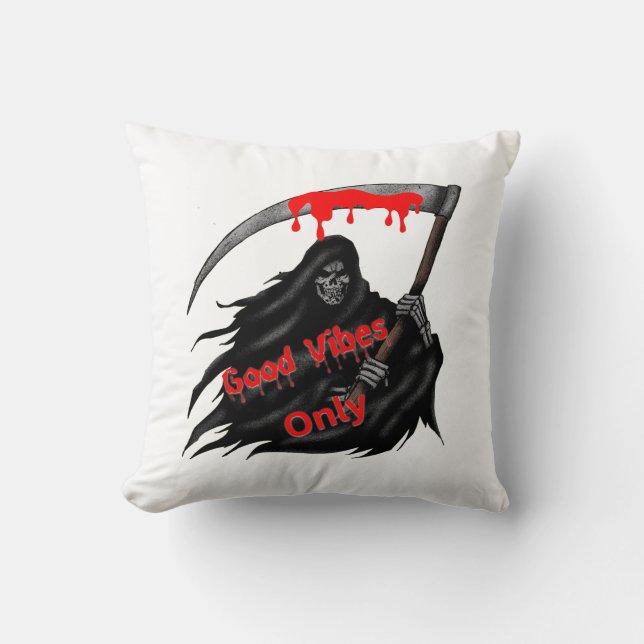 Good Vibes Only Cushion (Front)