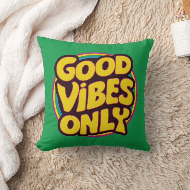 Good Vibes Only Cushion (Blanket)