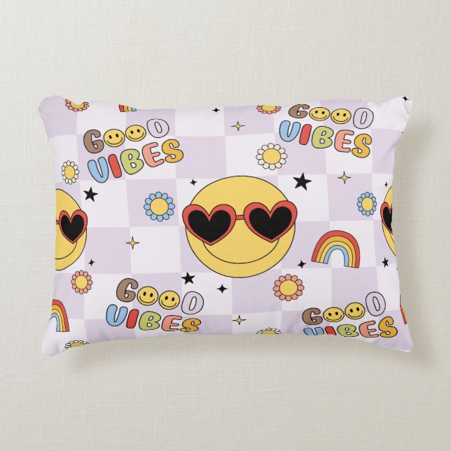 Good Vibes Only Decorative Cushion (Front)