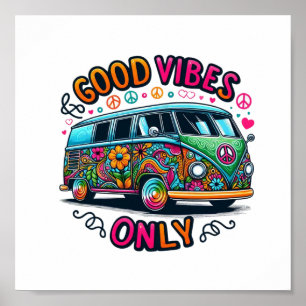 Good Vibes Only Digital Download - Perfect for DTF Poster