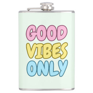 Good Vibes Only Flask