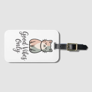 Good Vibes Only Luggage Tag