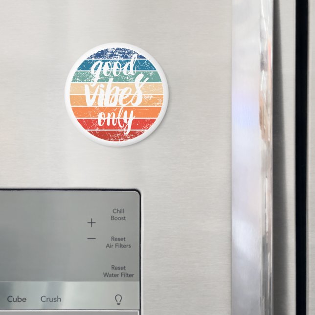 Good Vibes Only Magnet (In Situ (Fridge))