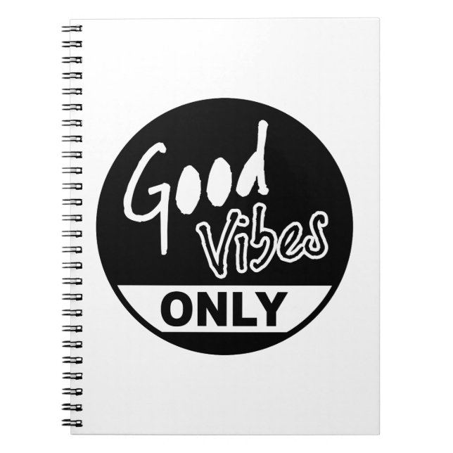 Good Vibes Only Notebook (Front)