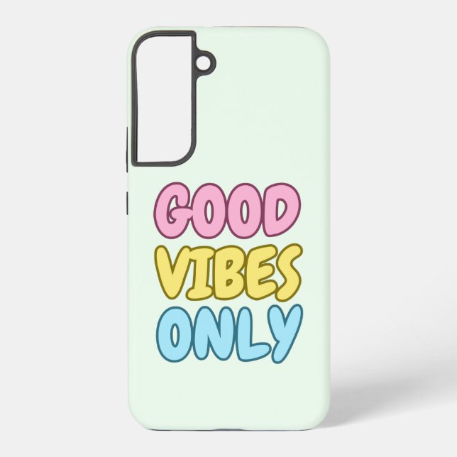 Good Vibes Only Samsung Tough Case (Back)