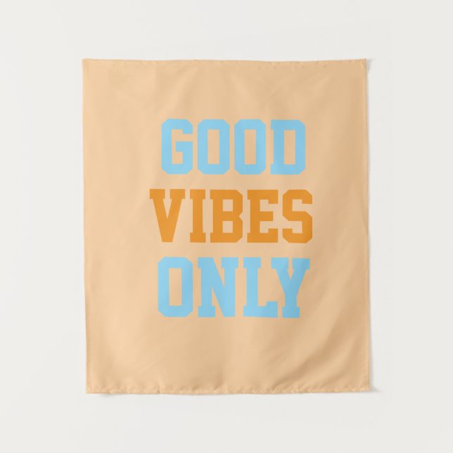 Good Vibes Only  Tapestry (Front)