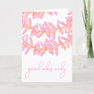 Good Vibes Only Thank You Card