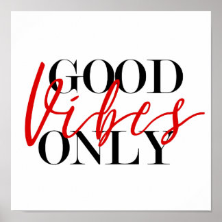 Good Vibes Only Wall Art