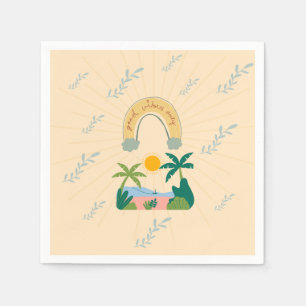 Good Vibes Paper Napkins