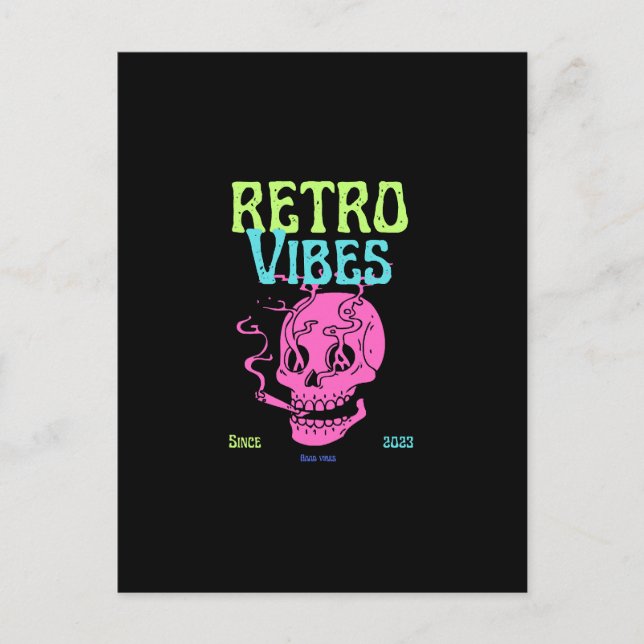 Good vibes postcard (Front)