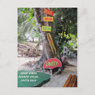 Good Vibes Rasta Restaurant Postcard