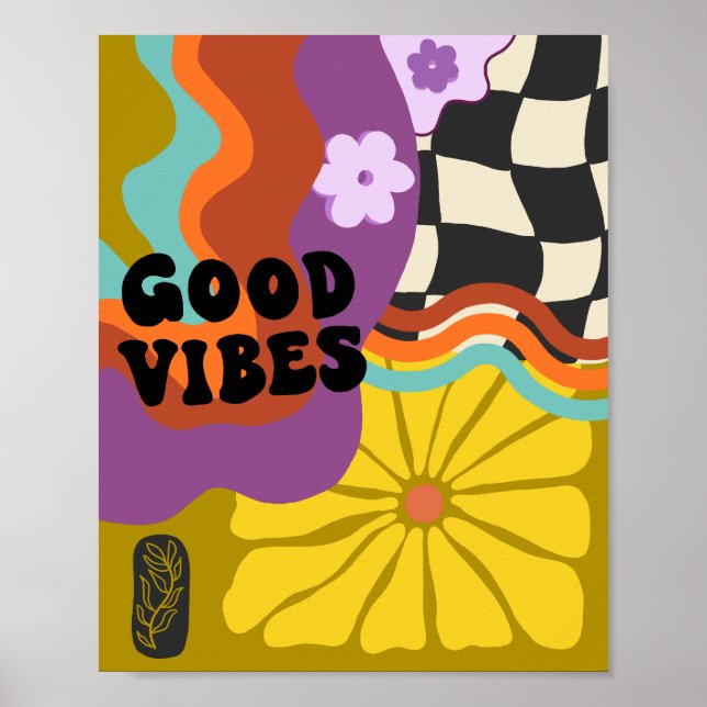 Good Vibes - Retro Days Poster (Front)