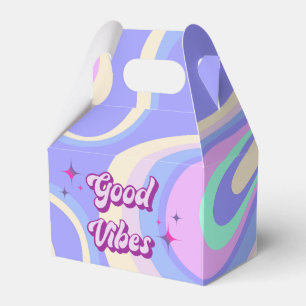 Good Vibes Retro Disco Bridal Shower Favour Box