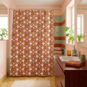 Good Vibes Shower Curtain
