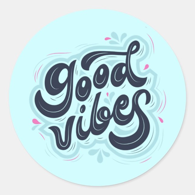 Good Vibes Sticker (Front)