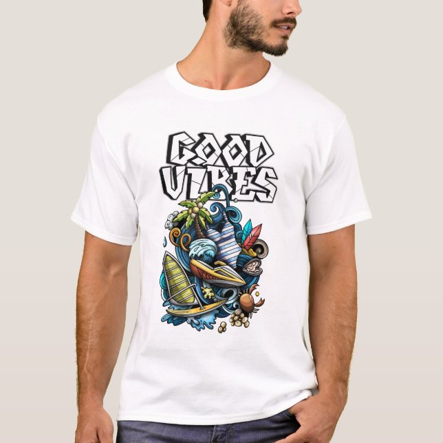 good vibes  T-Shirt (Front)
