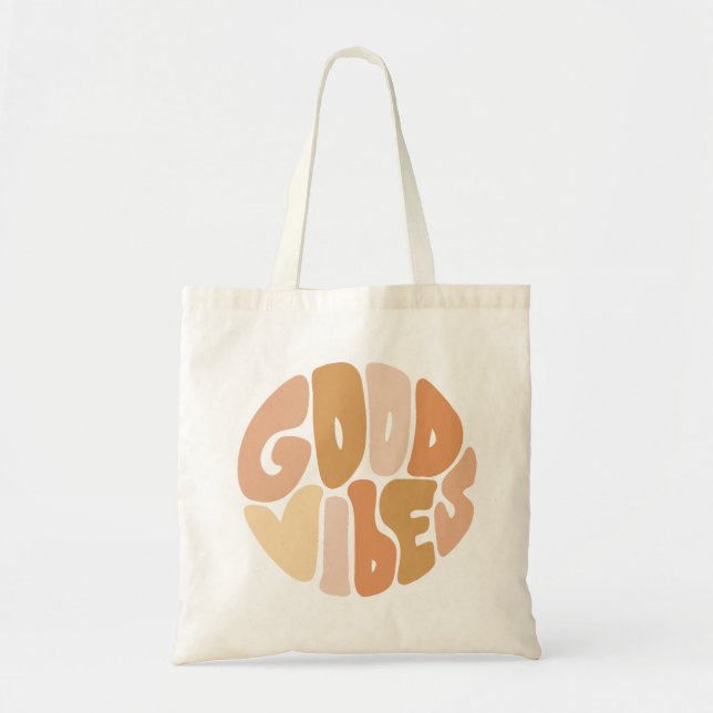 Good Vibes Tote Bag (Front)
