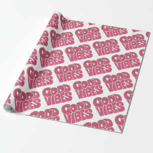 Good Vibes Wrapping Paper