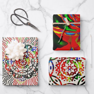 Good Vibrations Wrapping Paper Sheet