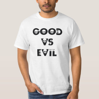 Good vs Evil Skull T-Shirt