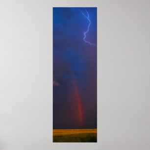 Good vs Evil (Vertical Pano) Poster