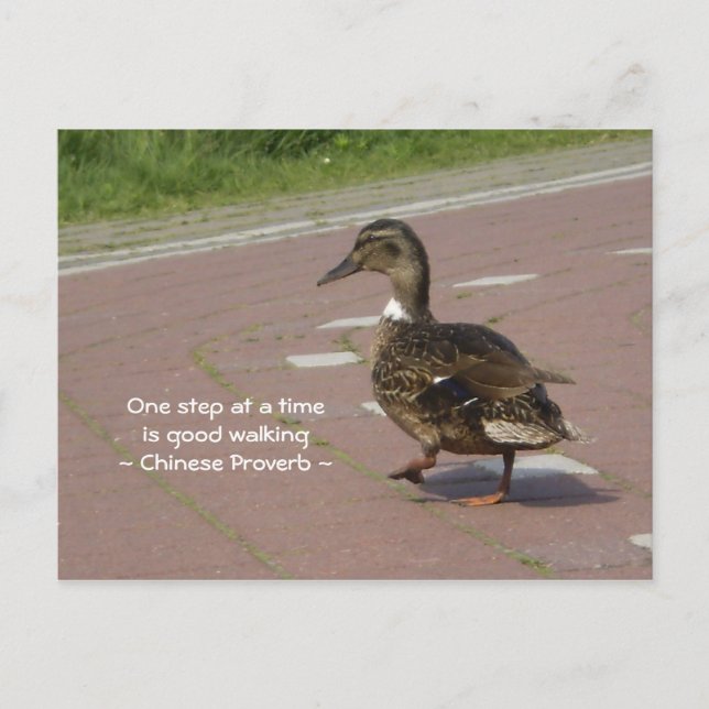 Good Walking Postcard (Front)