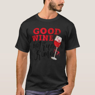 Good Wine And True Crime For Men Women T Shirt