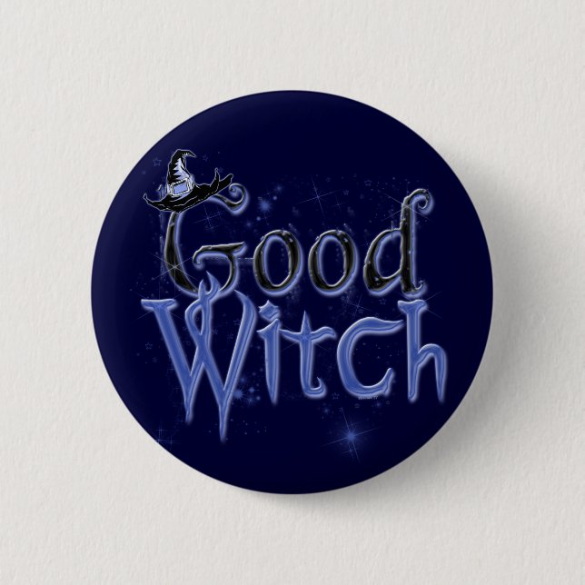 Good Witch 08 Button (Front)