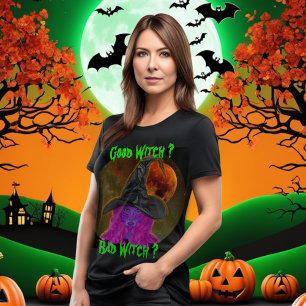Good Witch Bad Witch Halloween Party  T-Shirt