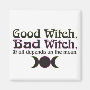 "Good Witch, Bad Witch..." Magnets