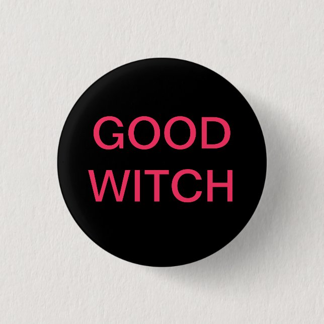 Good witch button (Front)