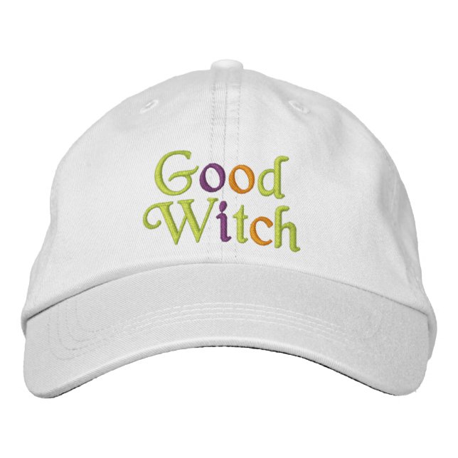 Good Witch Embroidered Hat (Front)