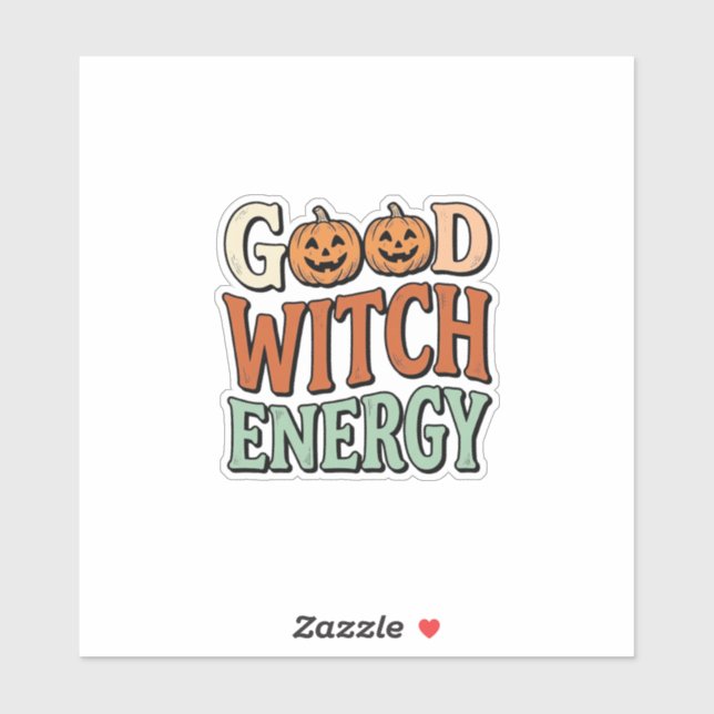 Good Witch Energy Vintage Halloween Vector Design_ (Sheet)