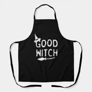 Good Witch Halloween Graphic October Apron