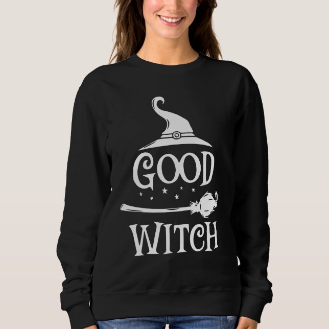 Good Witch Halloween Sweatshirt (Front)