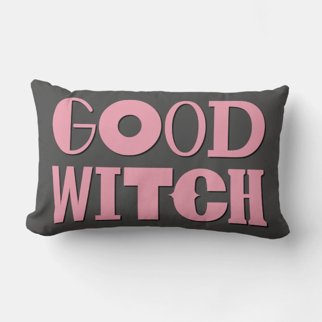 GOOD WITCH! LUMBAR CUSHION (Front)