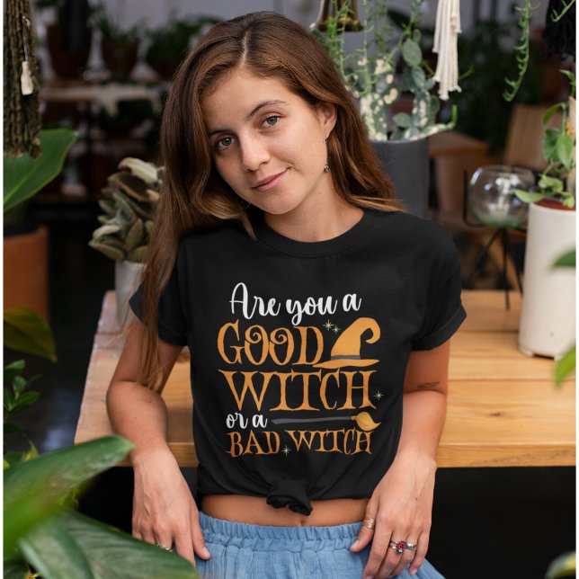 Good Witch or Bad Date Women Halloween T-Shirt (Creator Uploaded)