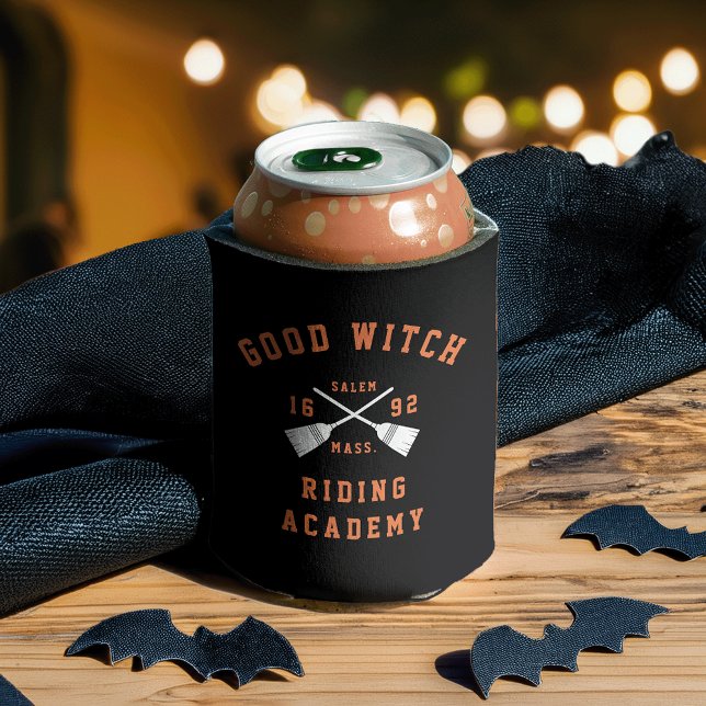 Good Witch Riding Academy Halloween Party Favour Can Cooler (Creator Uploaded)