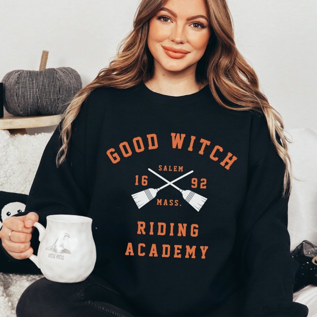 Good Witch Riding Academy Halloween Sweatshirt (Creator Uploaded)