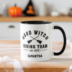 Good Witch Riding Team Halloween Mug