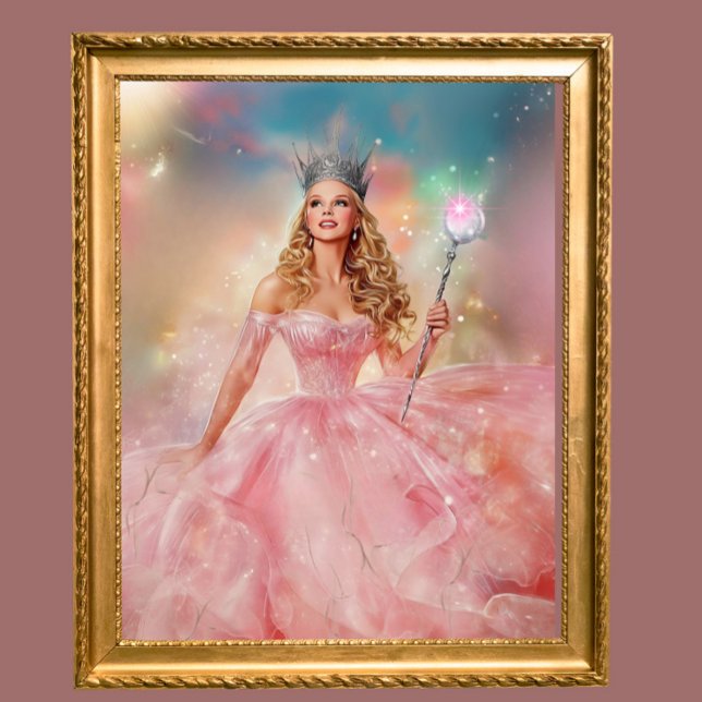 Good Witch Wall Art – Wizard of Oz Inspired Print (Wizard of Oz Inspired Wall Art)